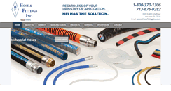 Desktop Screenshot of hosefittingsinc.com